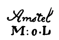Marchio ceramica manifattura sconosciuta, Moll (attivo Amsterdam 1772, porcellana), Amsterdam, XVIII