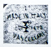 Marchio ceramica manifattura Arte de' Vascellari, artista anonimo, Orvieto (TR), XX