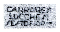 Marchio ceramica manifattura Carraresi & Lucchesi, artista anonimo, Sesto Fiorentino (FI), XX