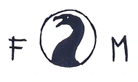 Marchio ceramica manifattura Focaccia & Melandri, artista anonimo, Faenza (RA), XX