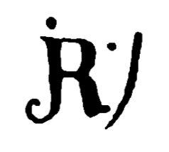 Marchio ceramica manifattura Joseph Robert (maiolicaio attivo a Marsiglia nel XVIII secolo), artista anonimo, Marsiglia, XVIII