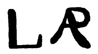 Marchio ceramica manifattura Aprey (fabbrica, lettere A P), L (iniziale artista decoratore), Aprey, XVIII