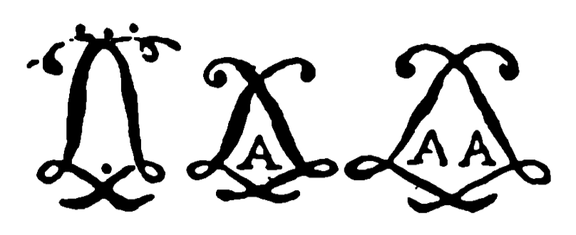 Marchio ceramica manifattura Manufacture royale de Sèvres, artista anonimo, Sèvres, XVIII