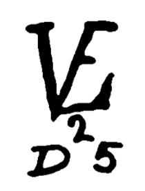 Marchio ceramica manifattura Louwys Fictoor (maiolicaio di Delft, attivo nel XVII secolo; variante con L F combinate senza sottosegnatura), artista anonimo, Delft, XVII
