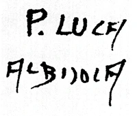 Marchio ceramica manifattura P. Luca, Pier Luca Mazzotti, Albisola (SV), XX