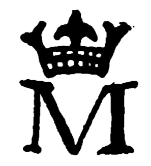 Marchio ceramica manifattura Clignancourt (Porcelaine de Monsieur, protetta da Monsieur frère du Roi), artista anonimo, Clignancourt, XVIII
