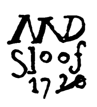 Marchio ceramica manifattura stile olandese (marca non accertata), artista anonimo, Olanda (?), XVIII