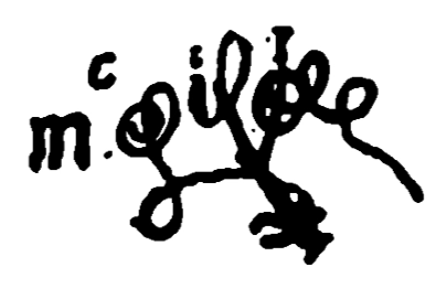 Marchio ceramica manifattura Gubbio (attribuita ad allievo/emulo Gildo/Gilleo), Gildo / Gilleo (attribuito allievo o emulo di Maestro Giorgio Andreoli, 1550; non confermato in fonti principali), Gubbio, XVI