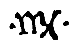 Marchio ceramica manifattura tedesca, artista anonimo, Germania, XVI-XVII