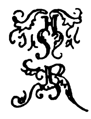 Marchio ceramica manifattura Hippolito Rombaldotti, Hippolito Rombaldotti (maiolicaio attivo a Castel Durante nel XVII sec.), Castel Durante, XVII
