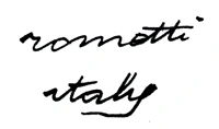 Marchio ceramica manifattura Rometti (Settimio Rometti, Aspromonte Rometti, Dante Baldelli), artista anonimo, Umbertide (PG), XX
