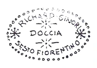 Marchio ceramica manifattura Richard Ginori Doccia, artista anonimo, Sesto Fiorentino (FI), XIX-XX