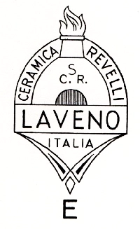 Marchio ceramica manifattura Soc. Ceramica Ravelli, artista anonimo, Laveno-Varese, XX