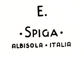 Marchio ceramica manifattura S.P.I.G.A. (Spiga Absola Italia), artista anonimo, Savona, XX
