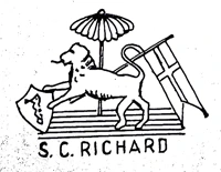 Marchio ceramica manifattura S.C. Richard, artista anonimo, Milano (MI), XIX-XX